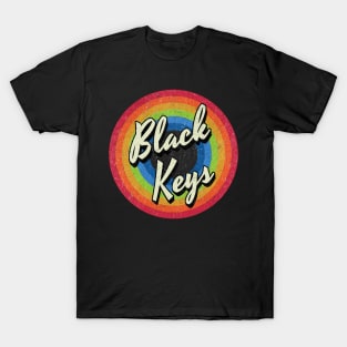 Vintage Style circle - the black keys T-Shirt